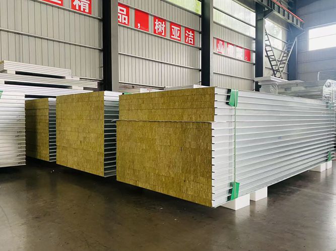 机制岩棉夹芯净化板