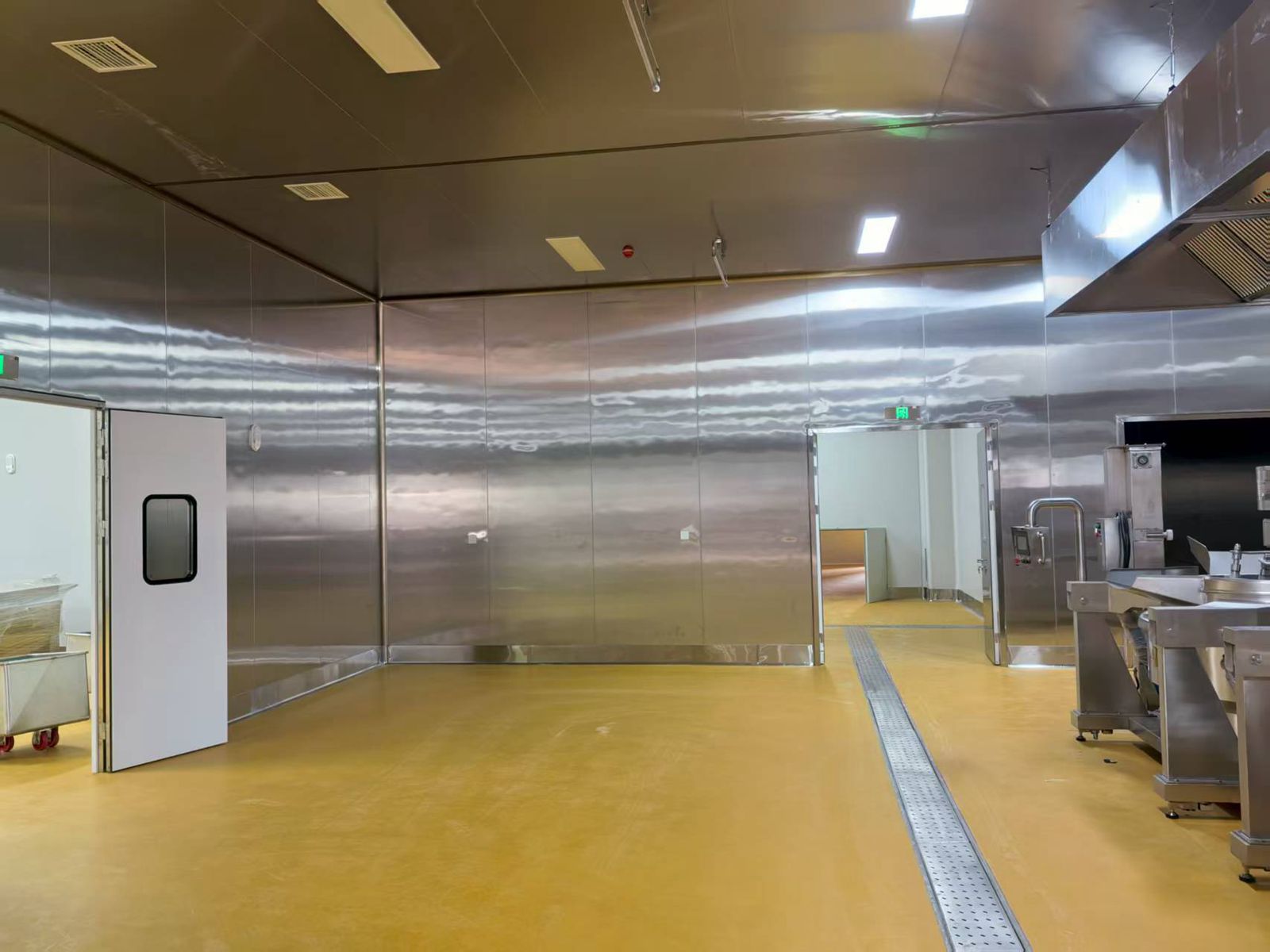 食品车间净化板工程