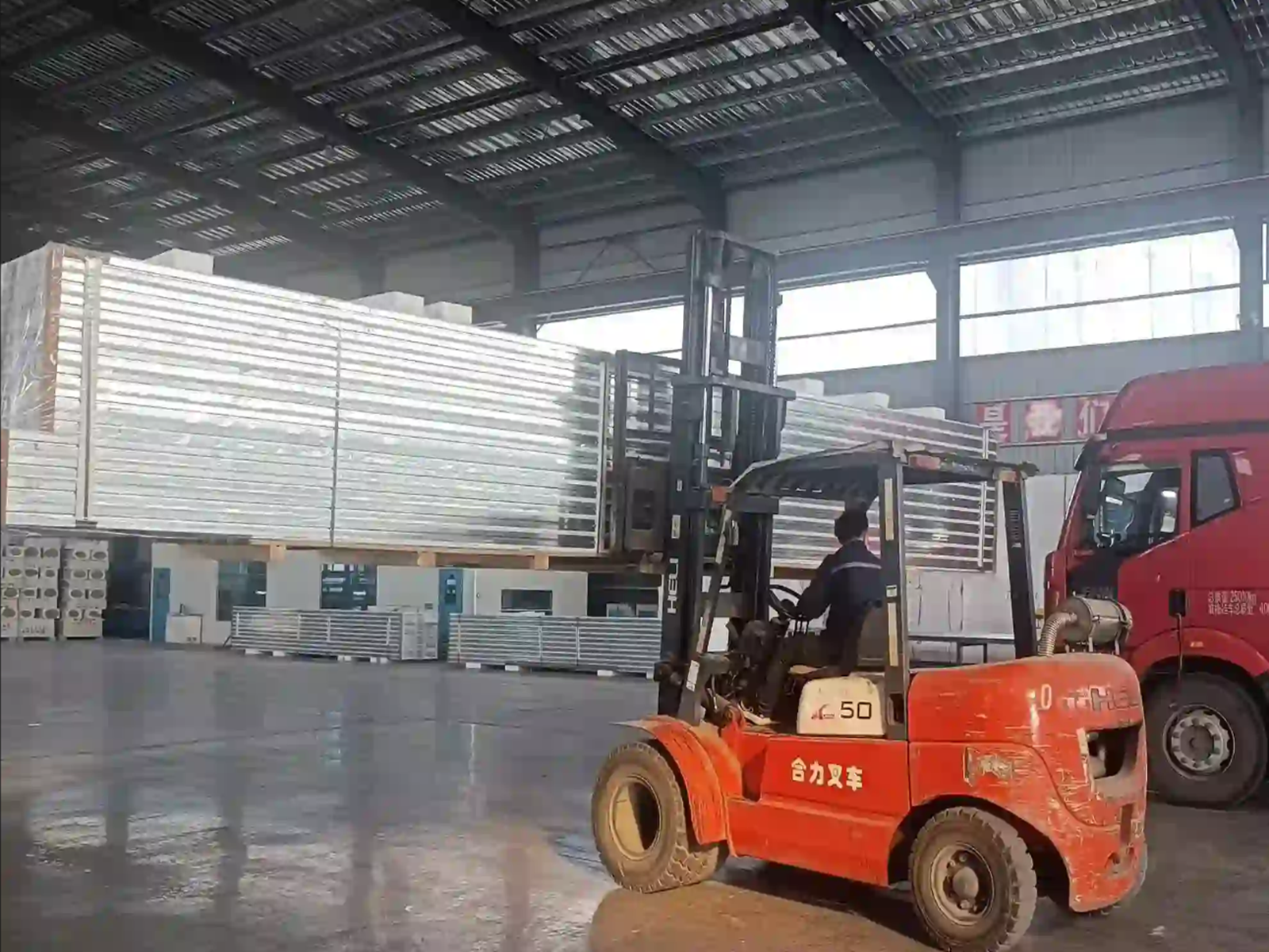 手工单玻镁岩棉板